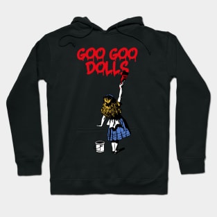 goo goo red girl Hoodie